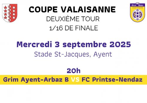COUPE VALAISANNE - 2e tour