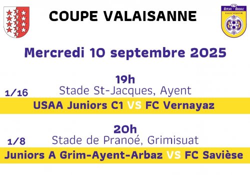 COUPE VALAISANNE -  suite ...